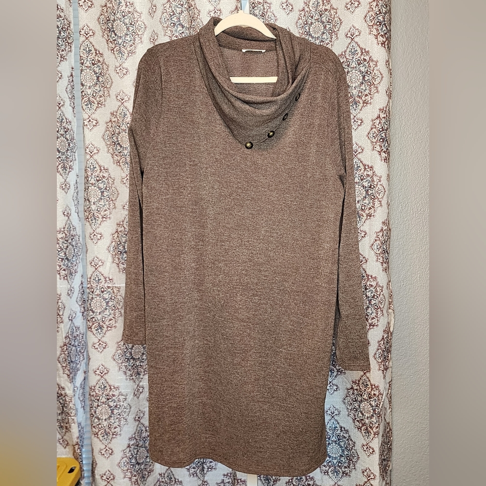 Chic soul 1x Cowl Neck Sweater Dress